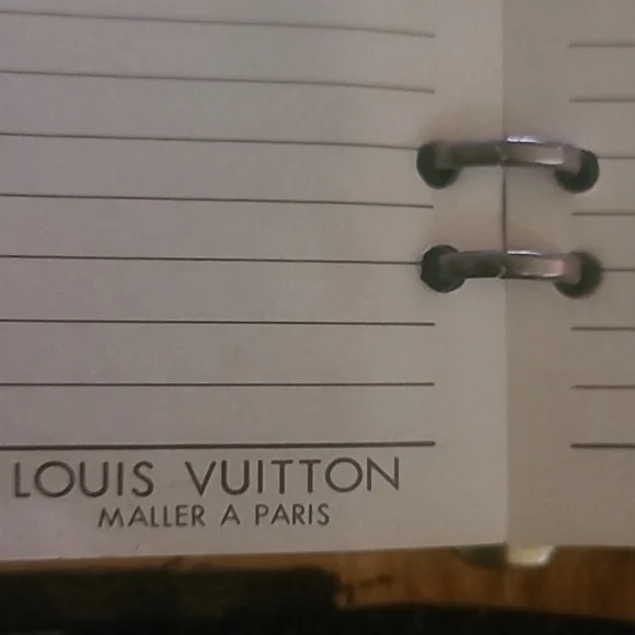 LOUIS VUITTON Address, Business, Journal, Agender, Notes, Book, Office Book,hp🔥 - Picture 14 of 16